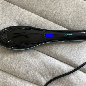 hair straightener brush